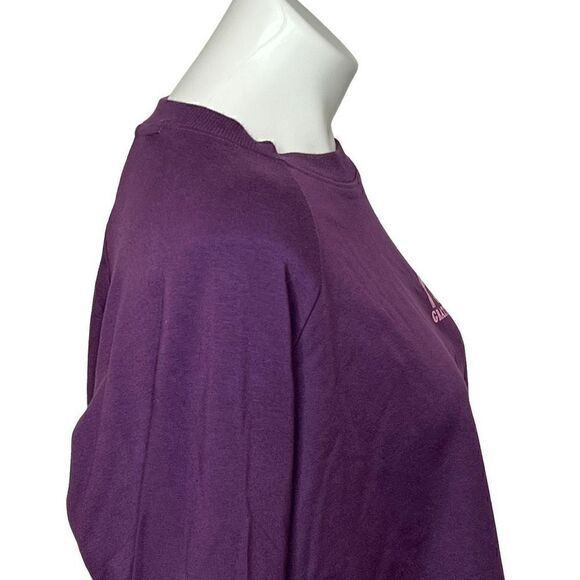 Spiritual Gangster NWT purple Izzy gratitude graphic cropped sweatshirt size XL - Picture 5 of 15